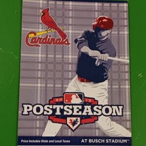 2014 NLCS St. Louis Cardinals Home Game 2 Adam Wainwright WP,Yadier Molina 2RBIs
